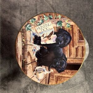 Puppy Playtime Plate Collection~ Cabin Fever